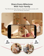 5" 1080P Smart Baby Monitor Camera with WiFi, Night Vision & Cry Detection