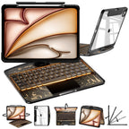 En 103 360° Transparent iPad Keyboard Case