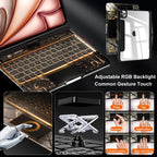 En 101 360° Transparent iPad Keyboard Case