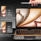 En 101 360° Transparent iPad Keyboard Case