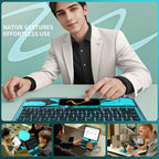 En 102 360° Transparent iPad Keyboard Case