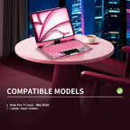 En 103 360° Transparent iPad Keyboard Case